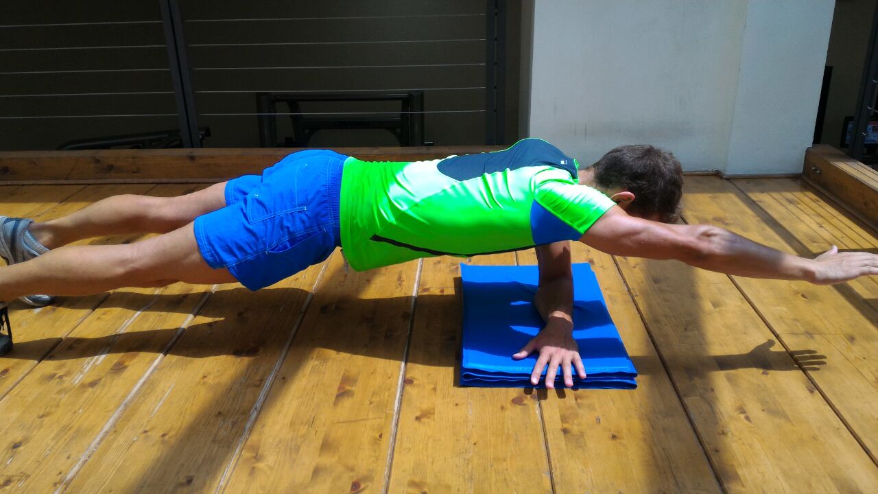 Dryland Training - Strength Training for swimmers - Side plank 2