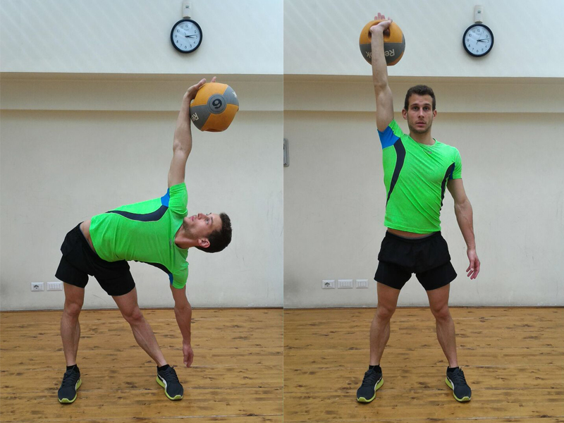 Using kettlebells for training out of the water